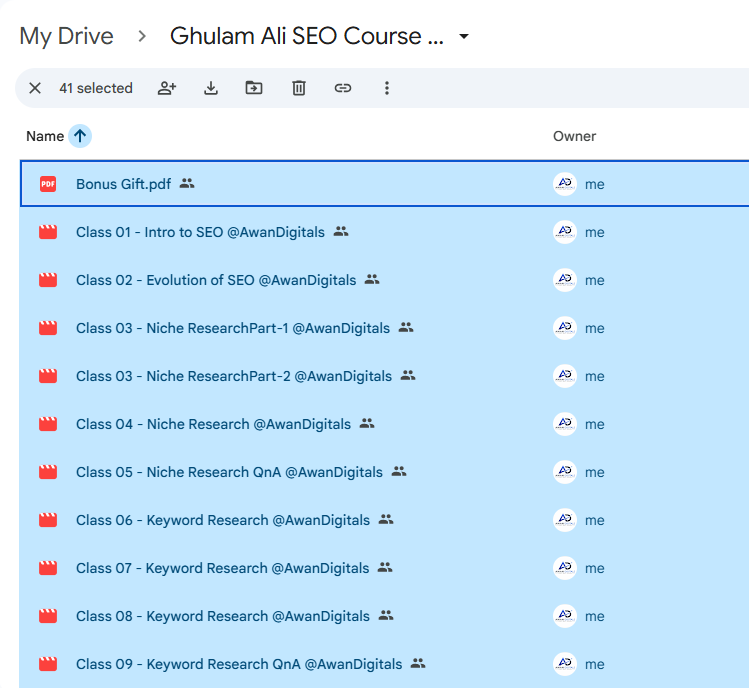 Ghulam Ali SEO Course 2026