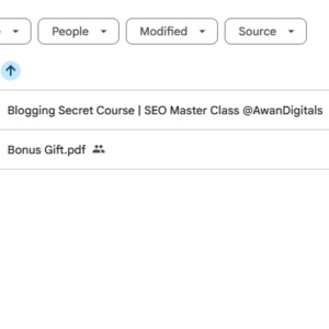 Blogging Secret Course by Bilal Edu Blogging Secret Course by Bilal Edu