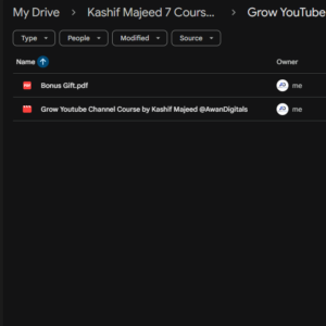 Grow YouTube Channel by Kashif Majeed Grow YouTube Channel by Kashif Majeed