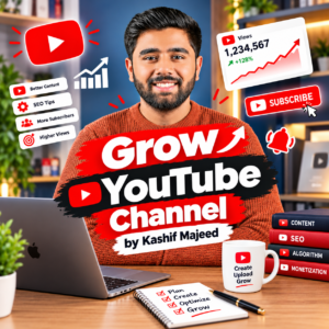 Grow YouTube Channel by Kashif Majeed