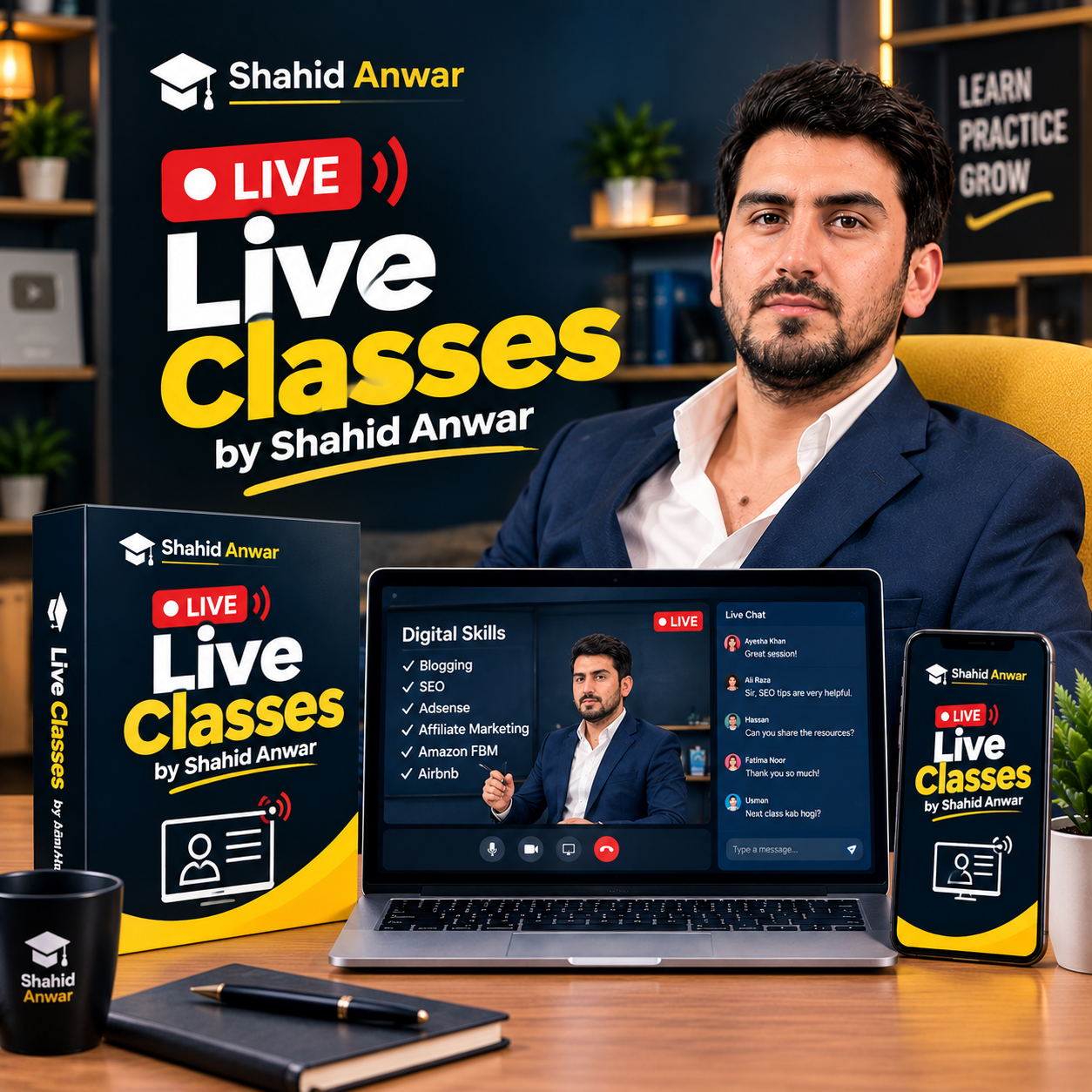 Live Classes by Shahid Anwar