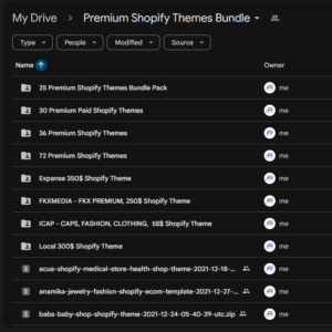 Premium Shopify Themes Bundle