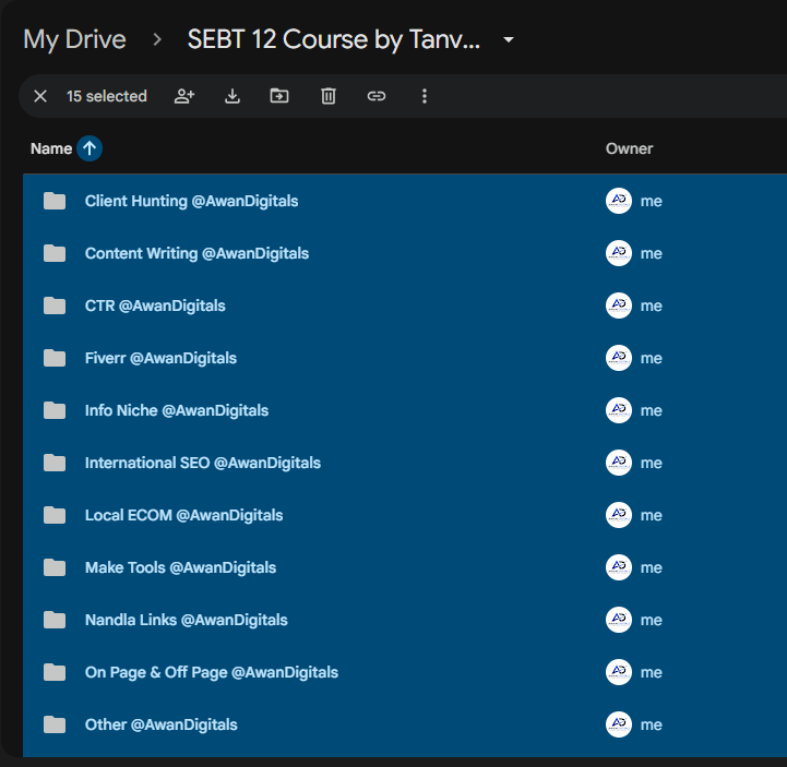 SEBT 12 Course by Tanveer Nandla